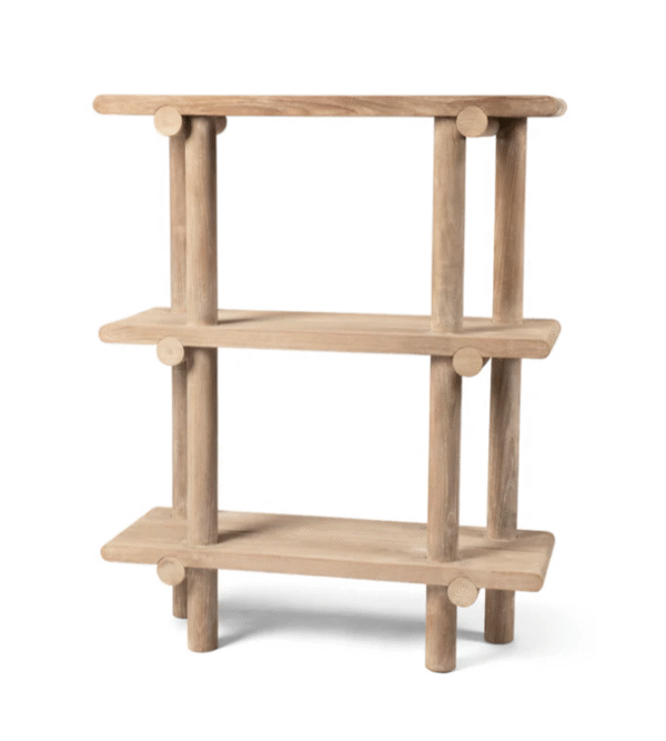 Wolf Teak Shelving Rack